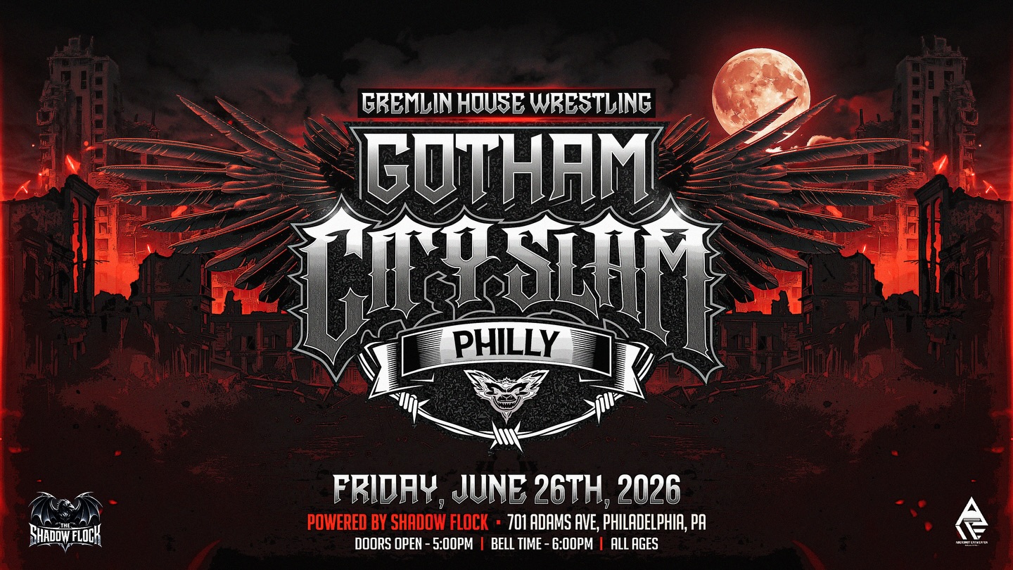 Gotham City Slam: Philly event poster